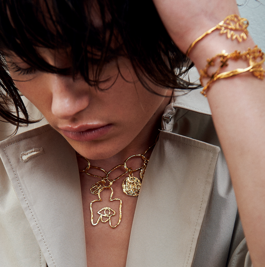 24 karat recycled gold jewellery | Elise Tsikis