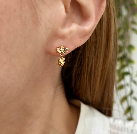 Gardenia earrings